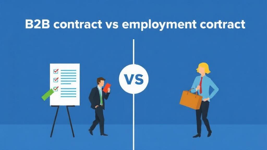 Umowa B2B a umowa o pracę – koszty, podatki i ryzyka. Administracja i obowiązki formalne Umowa B2B a umowa o pracę – koszty, podatki i ryzyka. Administracja i obowiązki formalne